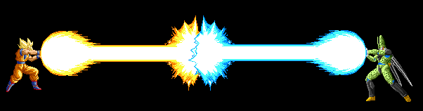 Goku Powering Up